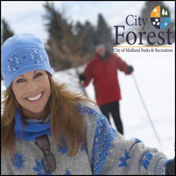 Cross Country Skiing at Midland City Forest 
