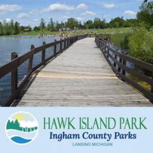 Hawk Island Park in Lansing Michigan