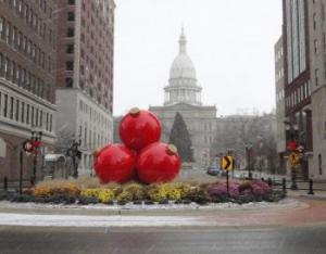 Silver Bells in the City in downtown Lansing Michigan