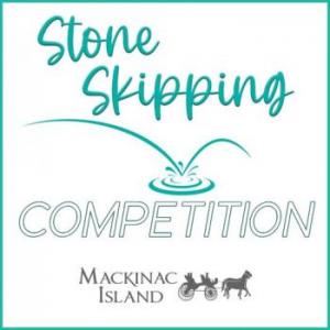 W.T. Rabe Stone Skipping Competition 4th of July on Mackinac Island
