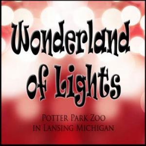 Wonderland of Lights at Potter Park Zoo in Lansing Michigan